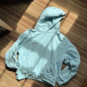 PANGAIA light blue hoodie
